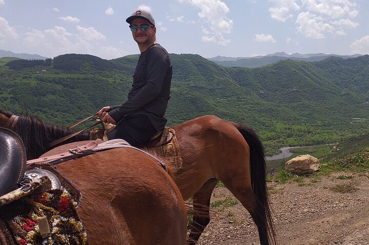 Horse Riding Tour Across the Dzoraget Canyon