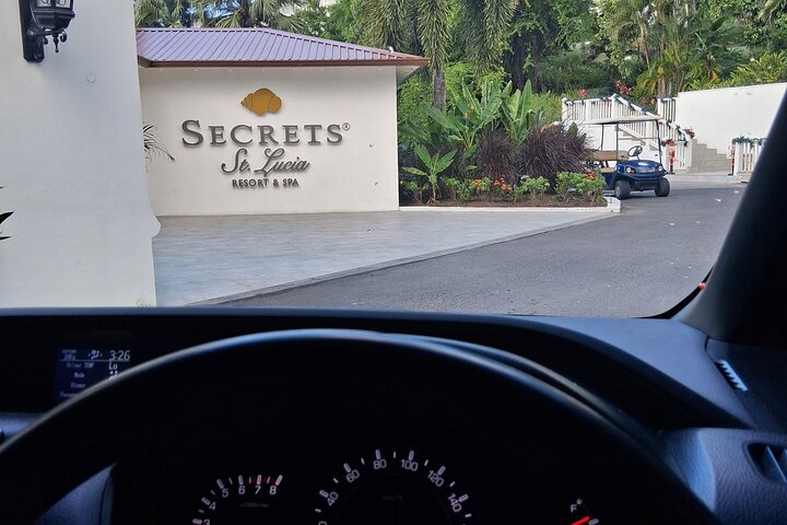 Private Airport Transfer to Secrets St. Lucia Resort from UVF