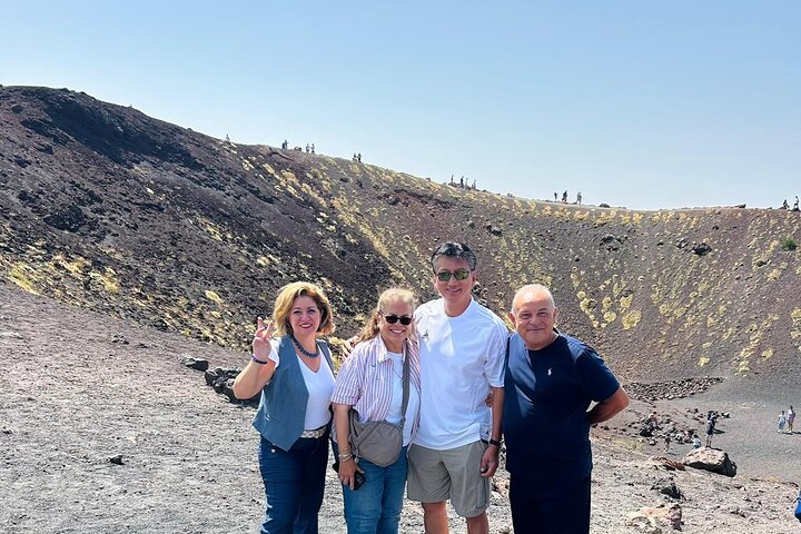 Volcano Etna Tour Wine Tasting Lunch in the Cellar Transfer