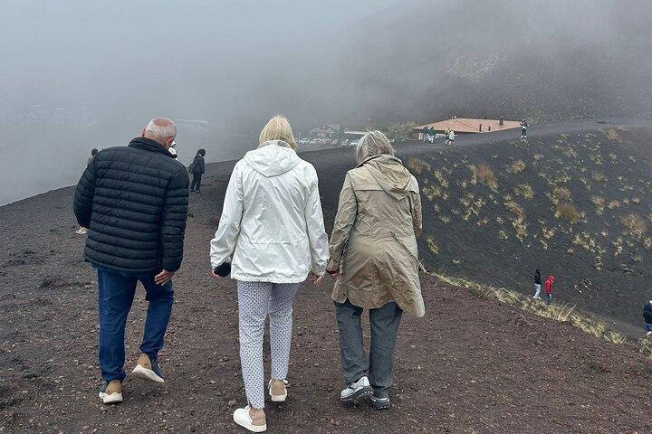 Volcano Etna Tour Wine Tasting Lunch in the Cellar Transfer