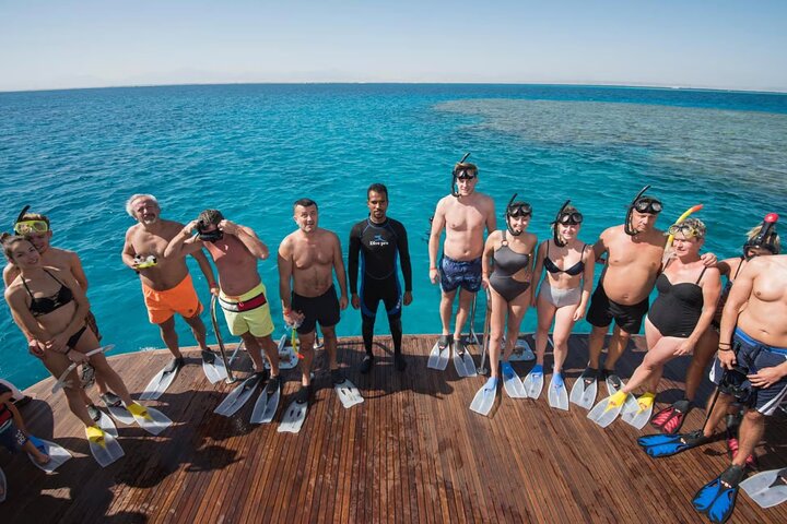Swim with Turtles and Dugong Snorkeling at Marsa Mubarak Bay