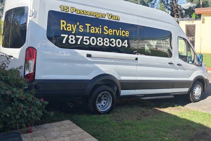 15 Passenger Taxi From San Juan Airport to Ceiba Ferry Terminal