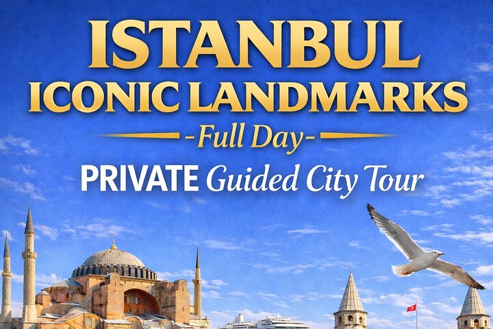 ISTANBUL BEST: Iconic Landmarks Full Day PRIVATE Guided City Tour