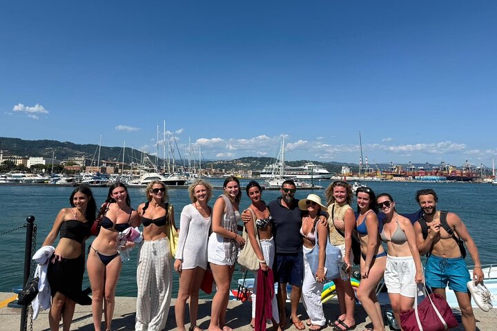 Monterosso : Cinque Terre boat tour day or sunset with aperitif