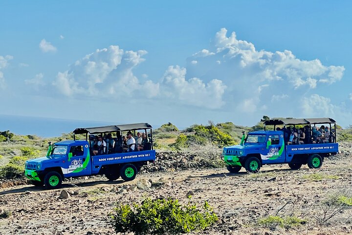 Aruba Jeep Tour: Natural Pool, Caves and Baby Beach Adventure