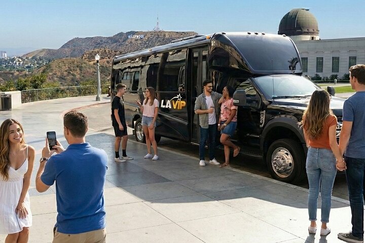 LA, Hollywood, Beverly Hills, and Beach Tour with Hotel Pickup