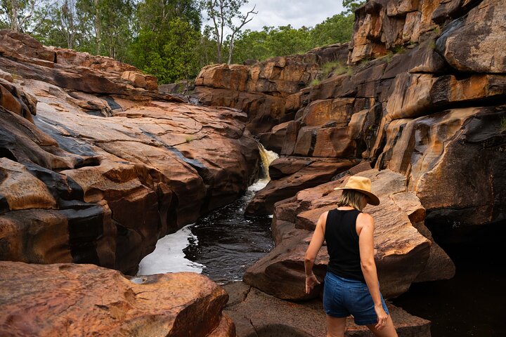 Nitmiluk Heli Art Adventure Scenic Flight and Aboriginal Art Tour