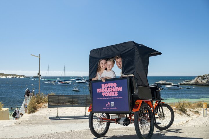Rottnest Island Express 30-Minute Rickshaw Tour