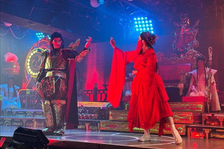 Samurai Show Ticket with 2 Drinks+Matcha set : SHINJUKU *Ages 18+