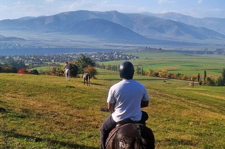 Horseback Riding Around Tsovakar Mountain