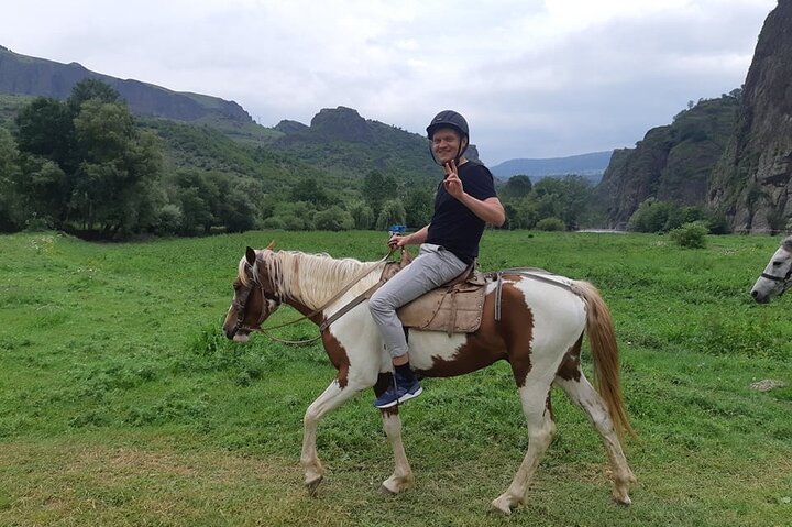 Horse Riding Tour Across the Dzoraget Canyon
