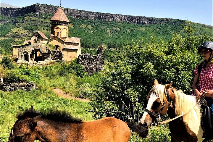 Horse Riding Tour Across the Dzoraget Canyon