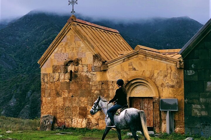 Horse Riding Tour Across the Dzoraget Canyon