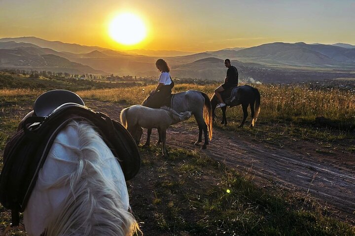 Horseback Riding Around Tsovakar Mountain