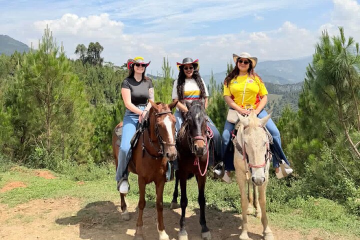 Scenic Horseback Riding in the Medellín Mountains