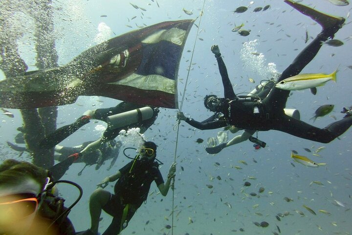 Koh Chang 2 Dive Shipwreck and Coral Reef Scuba Experience