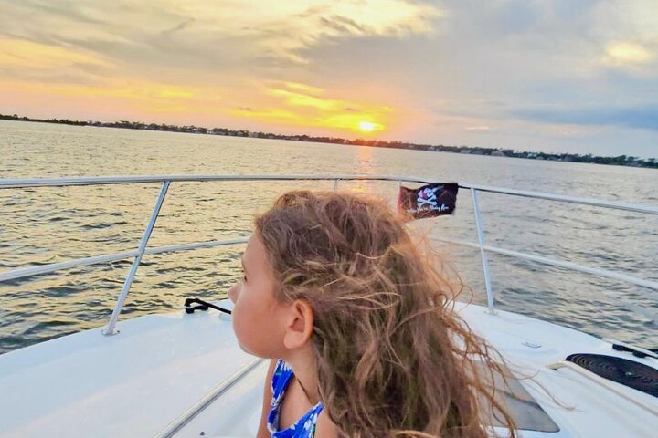 Private 3 Hour Sunset Cruise On A 50' Luxury Yacht With Captain