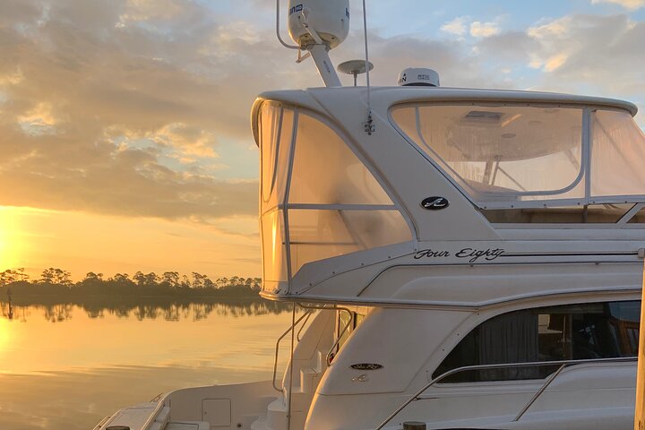 Private 3 Hour Sunset Cruise On A 50' Luxury Yacht With Captain