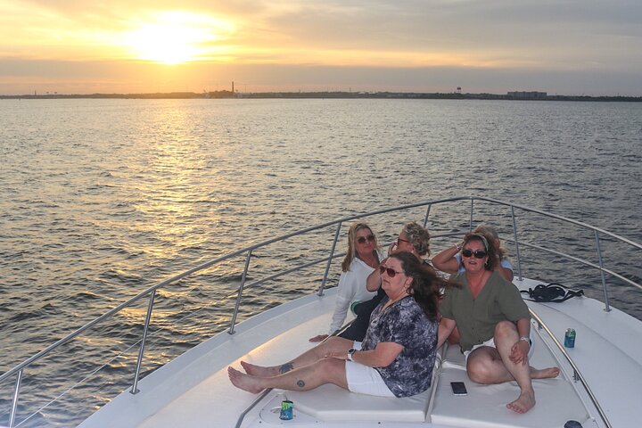 Private 3 Hour Sunset Cruise On A 50' Luxury Yacht With Captain