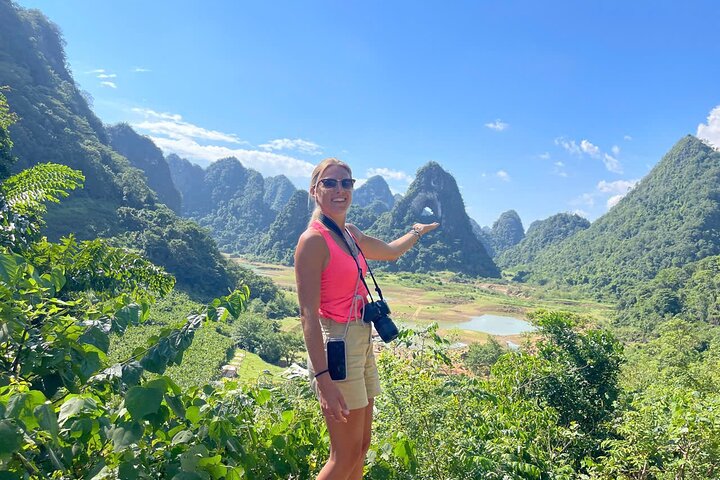 From Hanoi: Ban Gioc Waterfall - Angel Mountain 2nights/1day