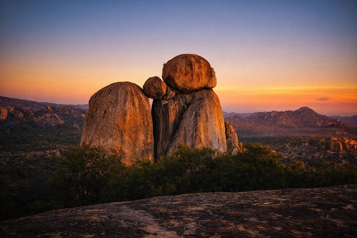 Full-Day Matobo Rhino Tracking & Rock Art from Bulawayo