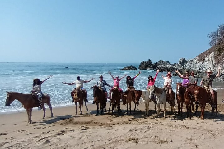 Horseback Riding in Ixtapa with Hotel Pickup