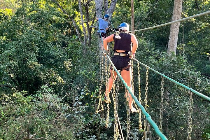 Ziplining Adventure in Ixtapa with Hotel Pickup