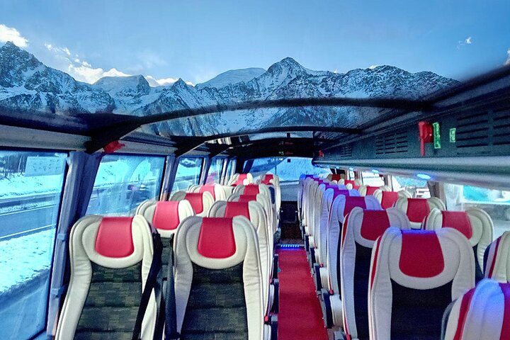 Zurich SkyGlass Bus Tour to Interlaken,Grindelwald &Lauterbrunnen