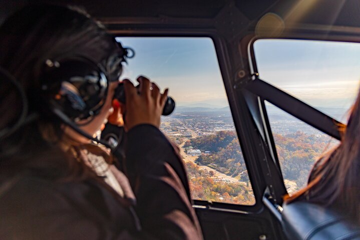 Helicopter Ride Over Sevierville and Countryside