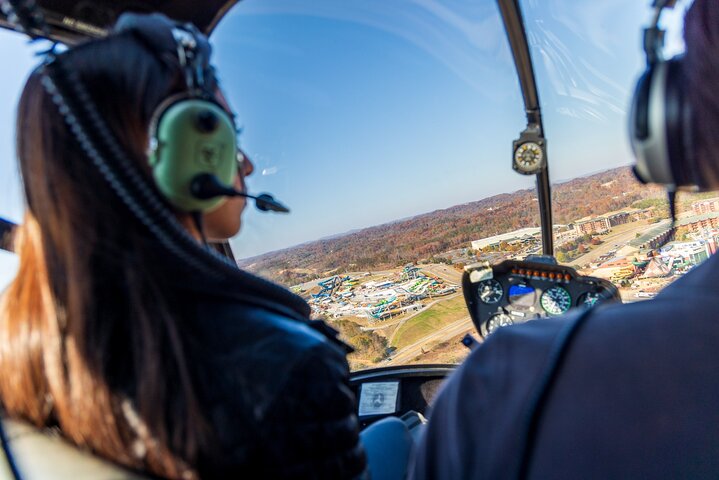 Helicopter Ride Over Sevierville and Countryside