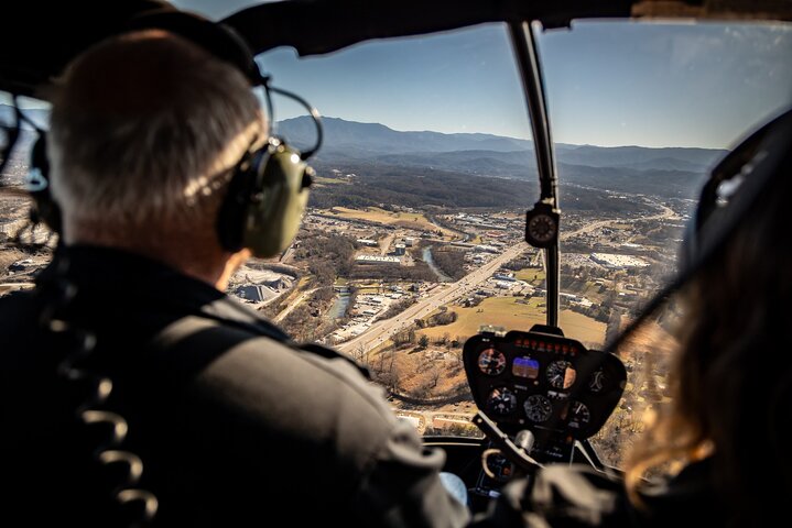 Helicopter Ride Over Sevierville and Countryside