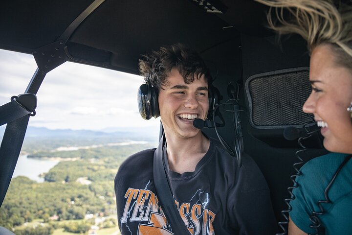 Helicopter Ride Over Sevierville and Countryside