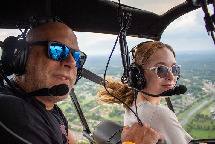 Helicopter Ride Over Sevierville and Countryside