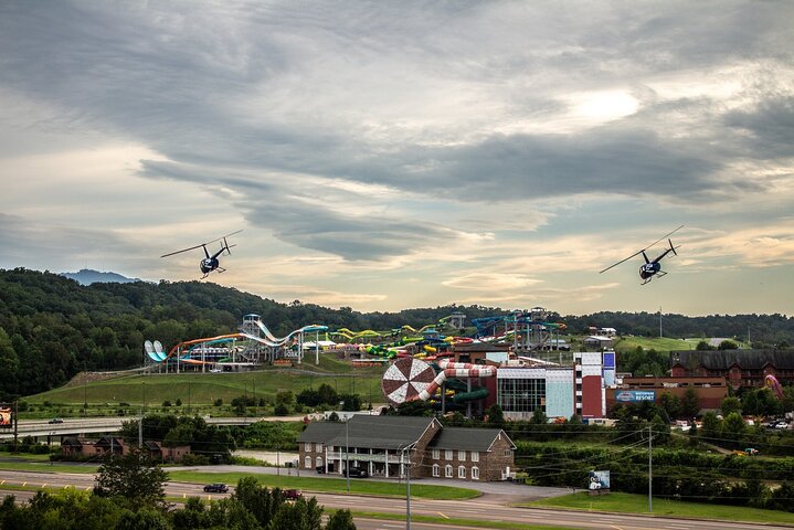 Helicopter Ride Over Sevierville and Countryside