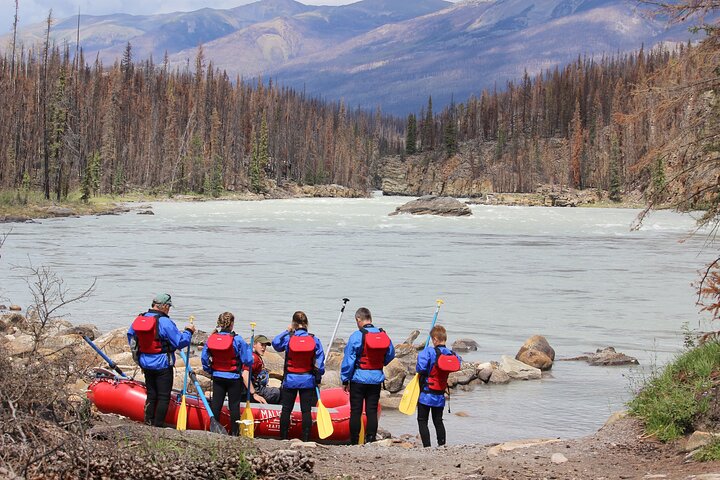 Athabasca Canyon Run Family Rafting: Class II Plus Rapids