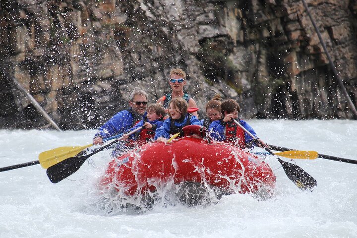 Athabasca Canyon Run Family Rafting: Class II Plus Rapids