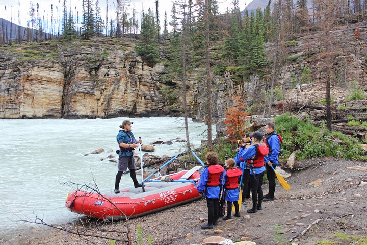Athabasca Canyon Run Family Rafting: Class II Plus Rapids