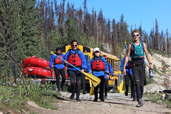 Athabasca Canyon Run Family Rafting: Class II Plus Rapids