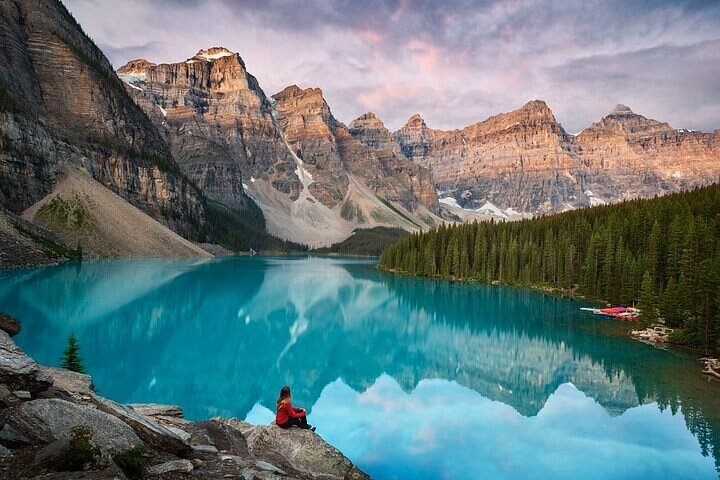 Lake Louise Moraine Lake Emerald Lake from Banff Canmore Calgary