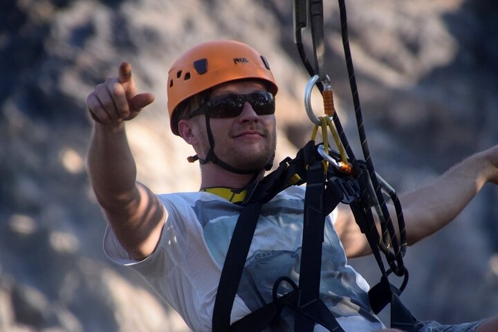 Li Phi Somphamit Waterfalls Ziplining