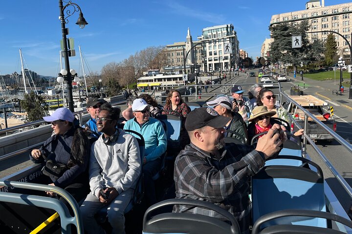 24 Hour Hop On Hop Off Double Decker Victoria City Tour