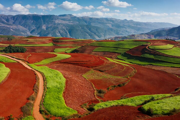 Private Dongchuan Red Land Sightseeing Day Tour from Kunming