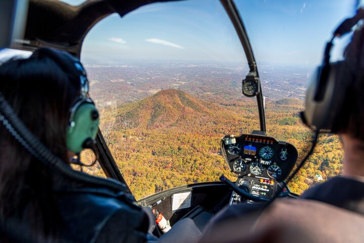 Helicopter Ride Over Pigeon Forge and Bluff Mountain