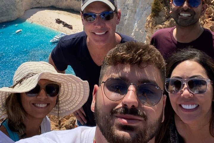 Zakynthos All Day Tour Shipwreck beach, view point-Blue Caves