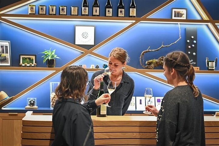 Champagne Cellar tour and tasting