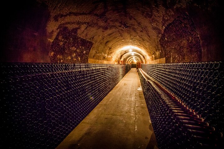 Champagne Cellar tour and tasting
