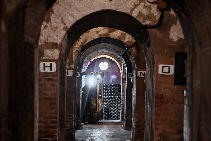 Champagne Cellar tour and tasting