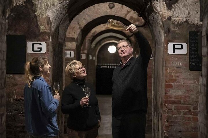 Champagne Cellar tour and tasting