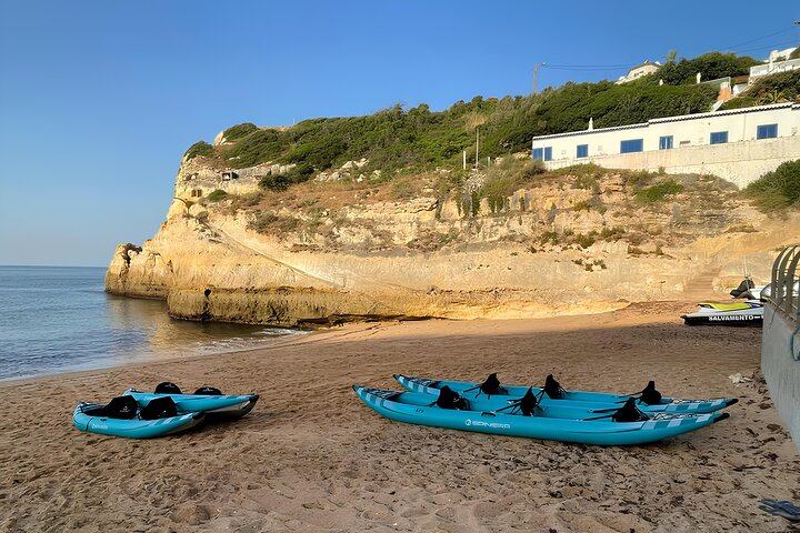 Benagil Kayak Tour: Famous & Hidden Caves – Small Groups