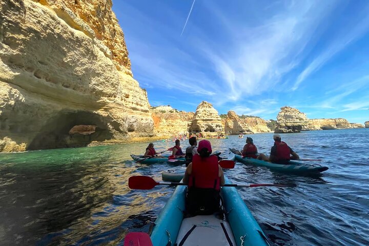 Benagil Kayak Tour: Famous & Hidden Caves – Small Groups